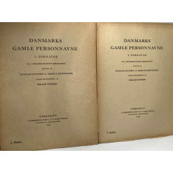 Danmarks gamle personnavne - I - Fornavne paa carlsbergfondets...