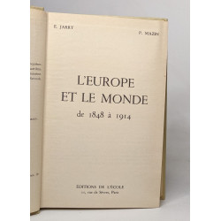 L'Europe et le monde de 1848 à 1914