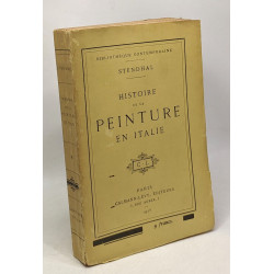 Histoire de la peinture en Italie - bibliothèque contemporaine