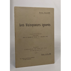 Lot de 8 conférence de Raoul allier: titres voir description détailée