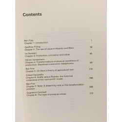 The Value Dimension: Marx Versus Ricardo and Sraffa (Economy and...