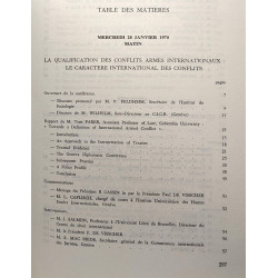 Droit humanitaire et conflits armés 7 - colloque des 28 29 et 30...