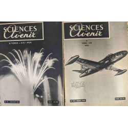 16 numéros de Sciences et Avenir entre 1949 et 1955:...