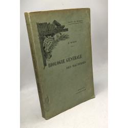 Biologie générale des bactéries