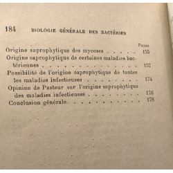 Biologie générale des bactéries