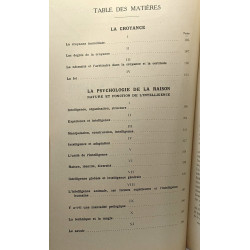 La croyance la psychologiede la raison - nature et fonction de...
