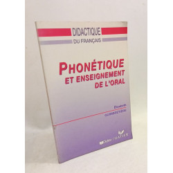 Phonétique et enseignement de l'oral