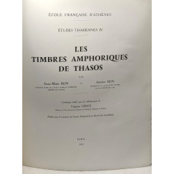 Les timbres amphoriques de Thasos - Etudes Thasiennes IV. / Ecole...