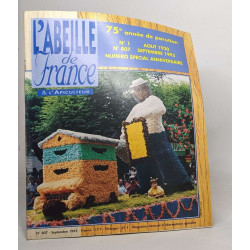 Lot de 115 numéros de la revue "L'abeille de France et...