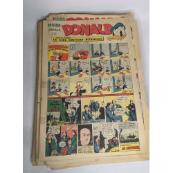 Lot de 230 hebdomadaires de "Hardi présente Donald": numéro 72 à...