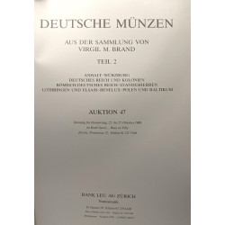 Deutsche münzen aus der sammlung von Virgil M. Brand - TEIL 2 -...
