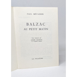Balzac au petit matin