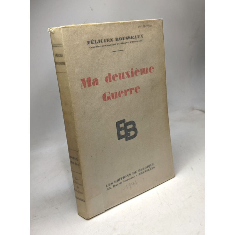 Ma deuxième guerre