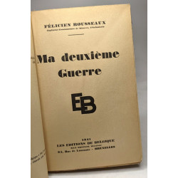Ma deuxième guerre