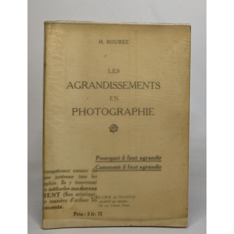Les agrandissements en photographie / pourquoi il faut agrandir -...