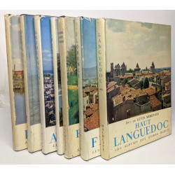 7 Albums les Guides bleus: Hollande + Haut Languedoc + Florence +...