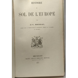 Histoire du sol de l'Europe