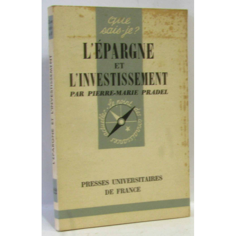 L'épargne et l'investissement