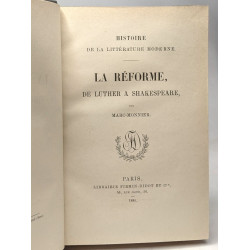 La réforme de Luther à Shakespeare - Histoire de la littérature...