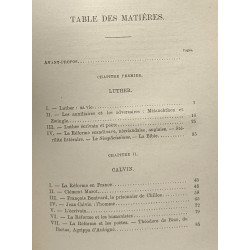 La réforme de Luther à Shakespeare - Histoire de la littérature...