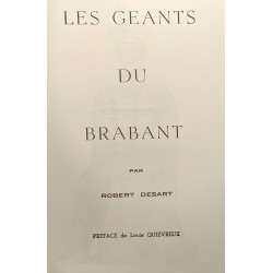 Les Géants du Brabant - TOME PREMIER