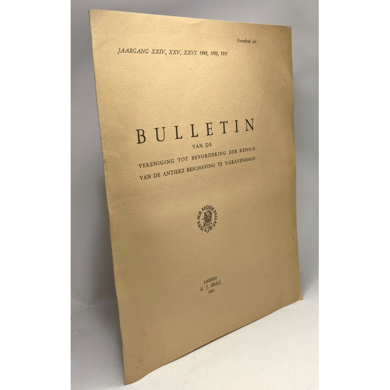 Une ville grecque engloutie: Héliké / Bulletin van de vereniging...