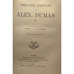 Théâtre complet tome I + tome IV - nouvelle édition