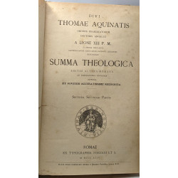 Summa theologica - Pars Prima + Prima secundae partis + Secunda...