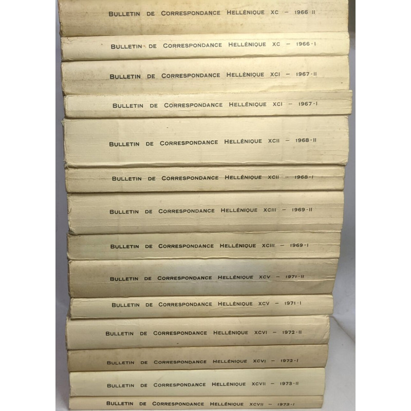 Bulletin de correspondance héllenique - 7 années complètes (2...
