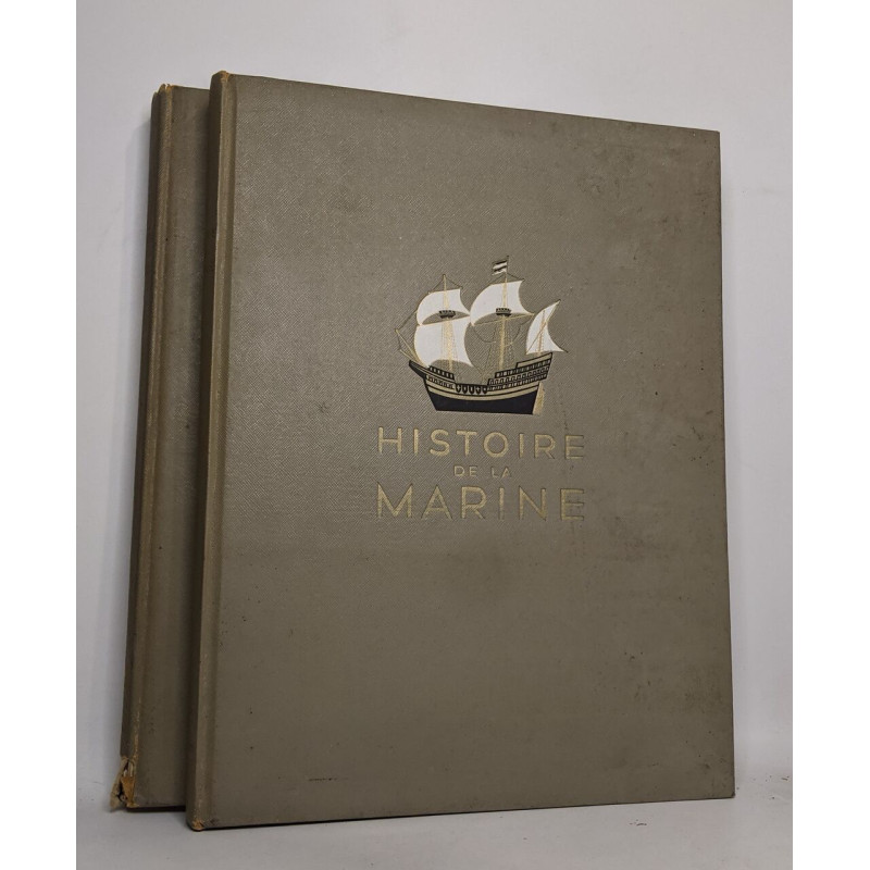 Histoire de la marine - tomes 1 et 2