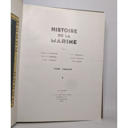 Histoire de la marine - tomes 1 et 2