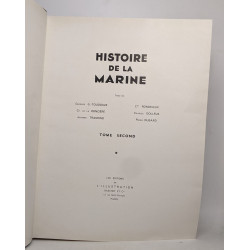 Histoire de la marine - tomes 1 et 2