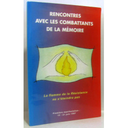 Rencontres avec les combattants de la mémoire - un projet pour...