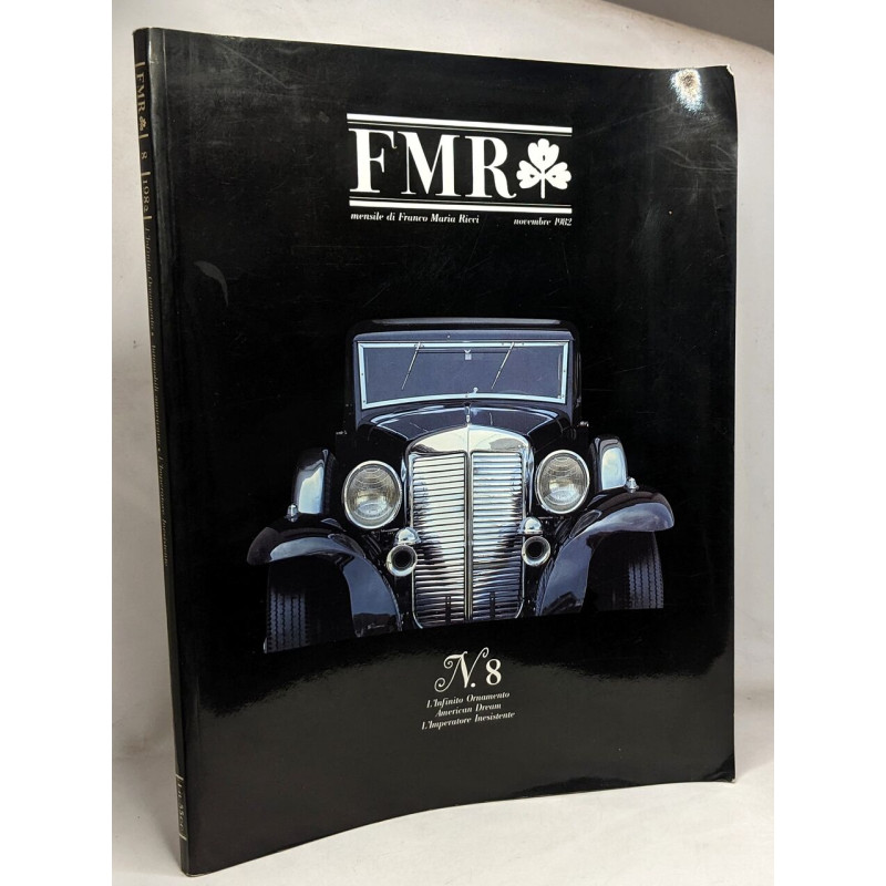 FMR - mensile di Franco Maria Ricci novembre 1982 - N°8 l'infinito...