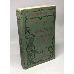 Analyses agricoles. Terres. Engrais. Fourrages. Products des...