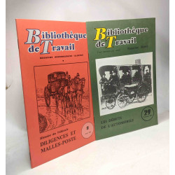 Bibliothèque du travail magazine illustré - 7 numéros discontinus...