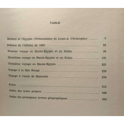 Voyages en Egypte et en Nubie - présentation et commentaire de...