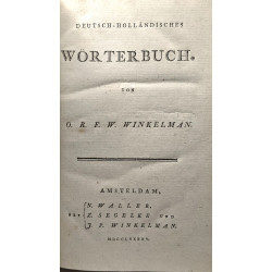 Deutsch-Holländisches wörterbuch