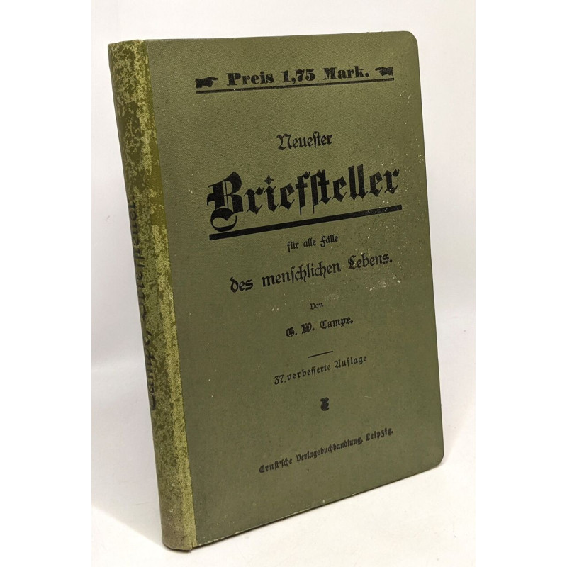 Neuester Briefsteller für alle fälle des menschlichen Lebens - 37...