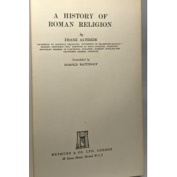 A history of roman religion