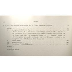 Labraunda - swedish excavations and researches VOL. III. Part 1...