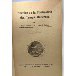 Histoire de la civilisation des temps modernes