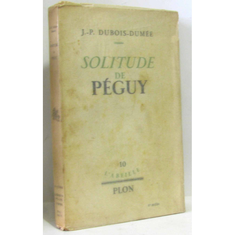 Solitude de Péguy