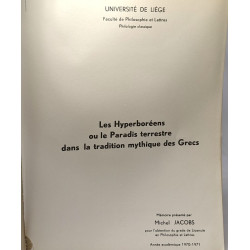 Les Hypoerboréens ou le Paradis terrestre dans la tradition...