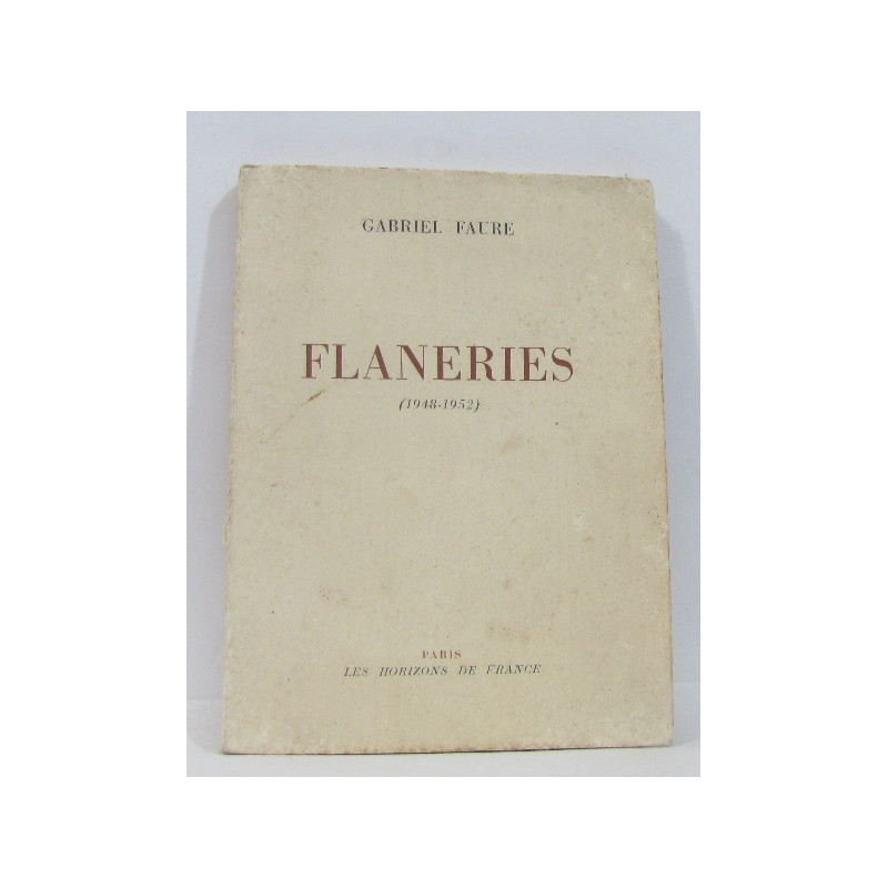 Flaneries