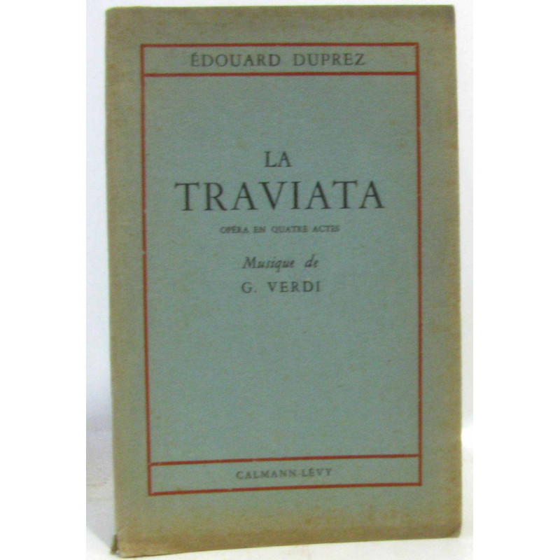 La traviata musique de G. Verdi