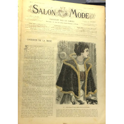 Salon de la mode - 19e année - du n°1 samedi 6 janvier 1894 au...