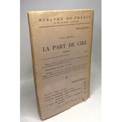 Mercure de France 1059 1er Novembre 1951 --- Jarry Perret Mathias...