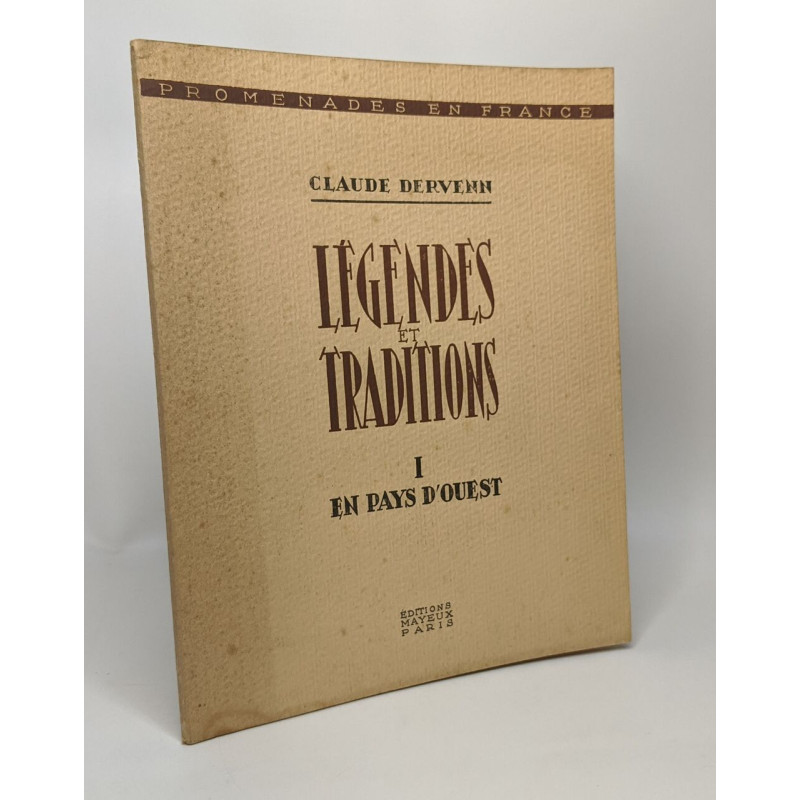 Pays d'ouest I --- Légendes et traditions - illustrations de L....