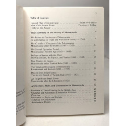 Monemvasia: The Town and Its History - 5th edition